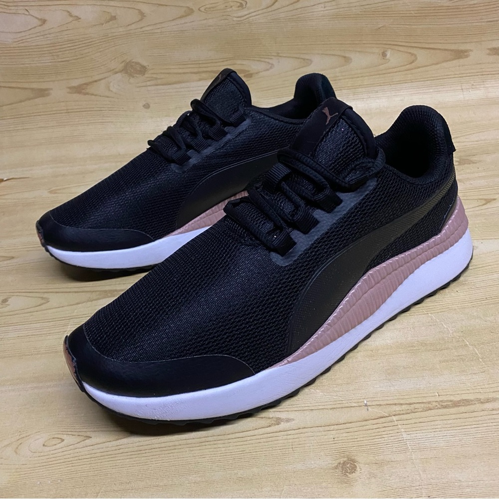 Puma Pacer Next Cage Black Running Trainers Sneakers Womens Shoes Size 9